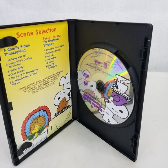 Peanuts Classic Holiday 3 DVD Collection- Thanksgiving, Great Pumpkin, Christmas - Picture 14 of 16